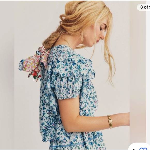 LoveShackFancy Floral Top - Picture 5 of 12